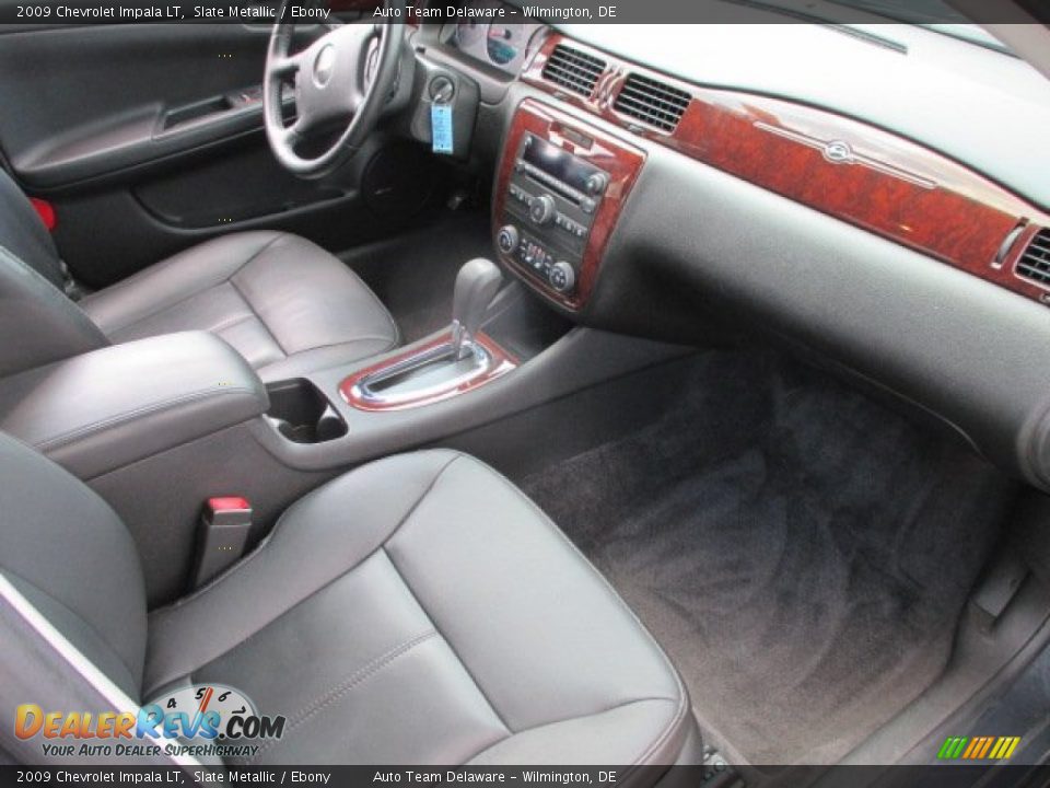 2009 Chevrolet Impala LT Slate Metallic / Ebony Photo #15