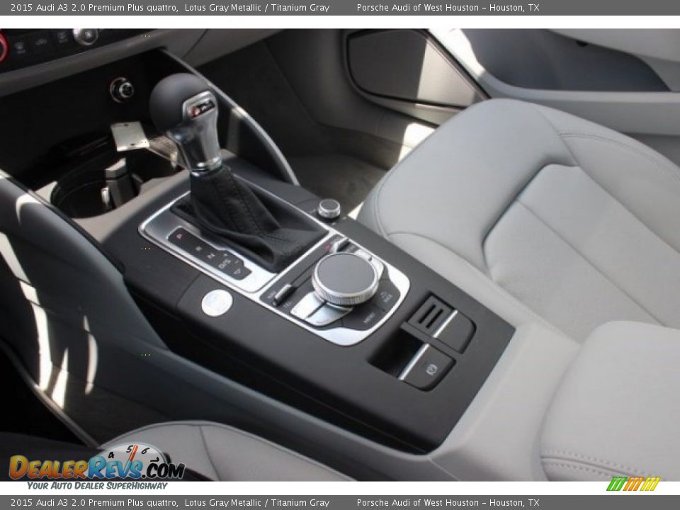 2015 Audi A3 2.0 Premium Plus quattro Lotus Gray Metallic / Titanium Gray Photo #15