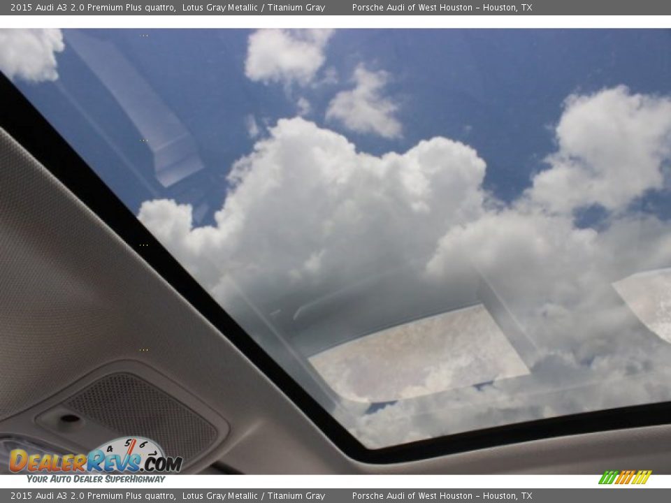 2015 Audi A3 2.0 Premium Plus quattro Lotus Gray Metallic / Titanium Gray Photo #16