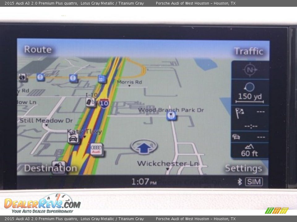 2015 Audi A3 2.0 Premium Plus quattro Lotus Gray Metallic / Titanium Gray Photo #17