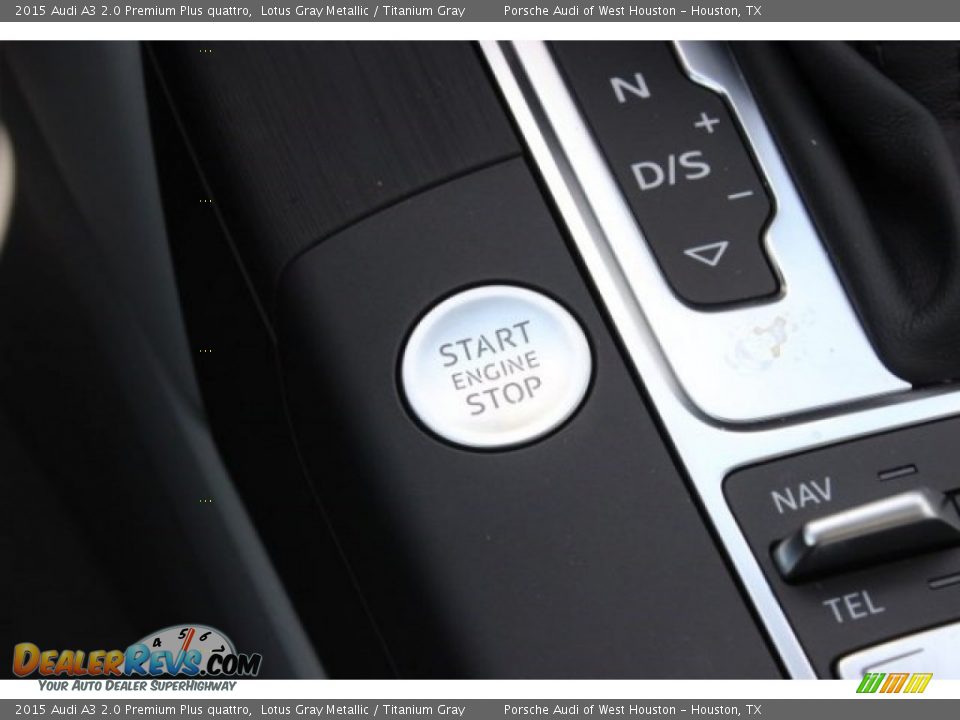 2015 Audi A3 2.0 Premium Plus quattro Lotus Gray Metallic / Titanium Gray Photo #21