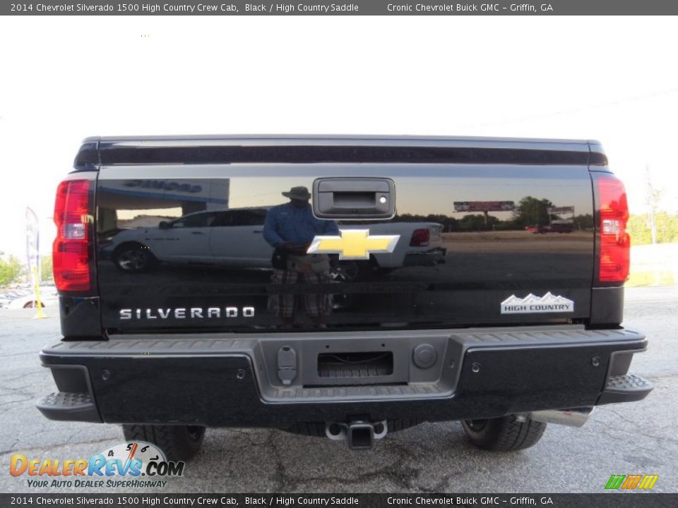 2014 Chevrolet Silverado 1500 High Country Crew Cab Black / High Country Saddle Photo #6