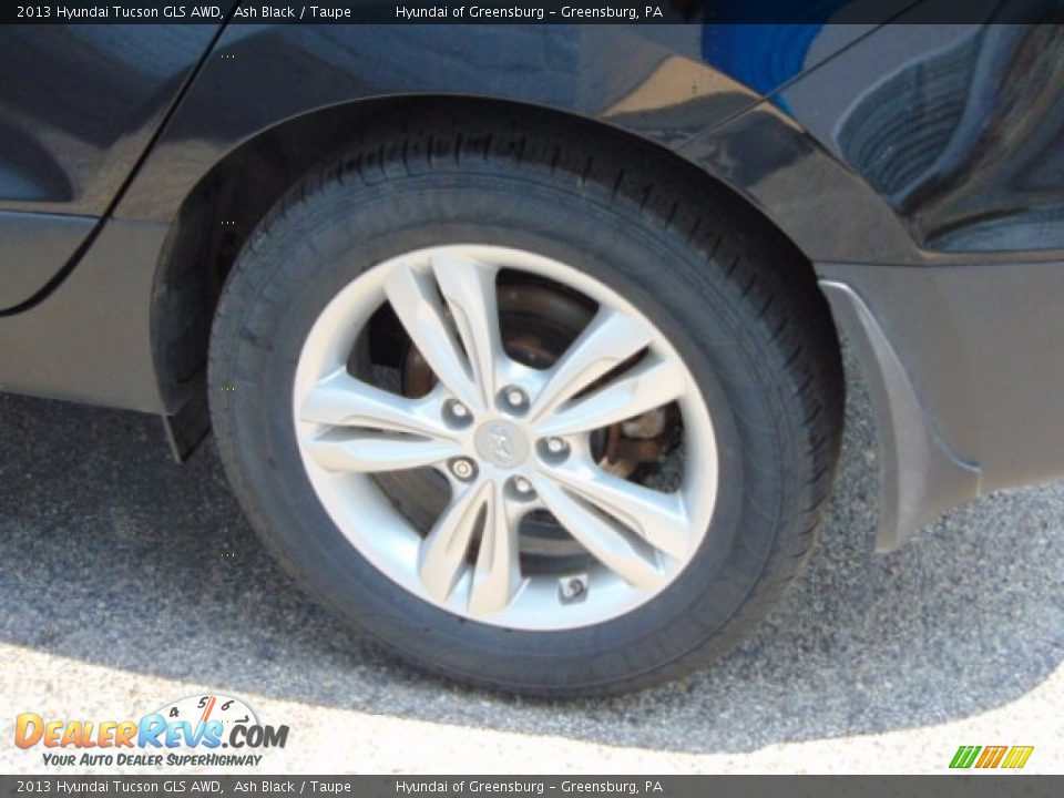 2013 Hyundai Tucson GLS AWD Ash Black / Taupe Photo #5