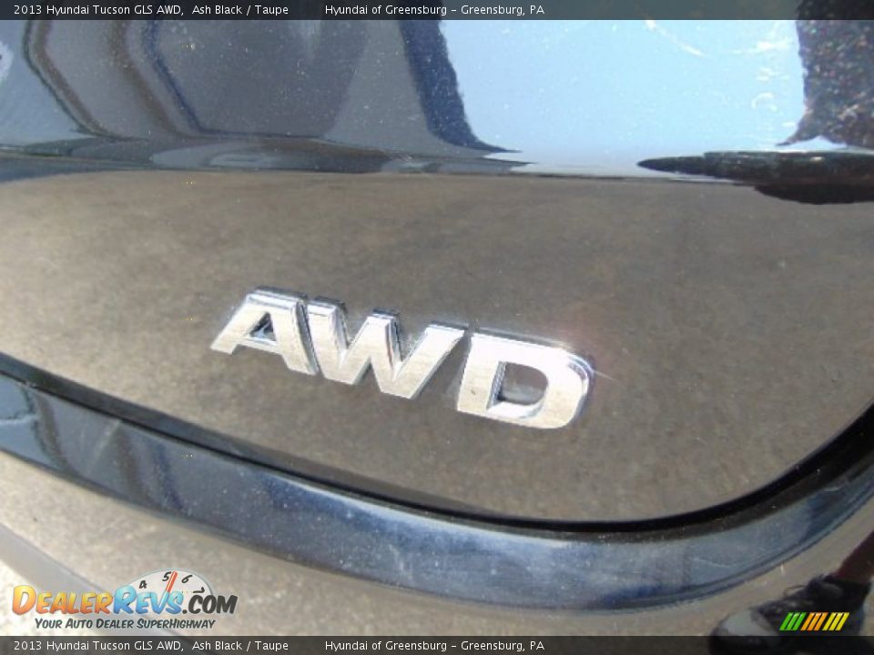 2013 Hyundai Tucson GLS AWD Ash Black / Taupe Photo #9