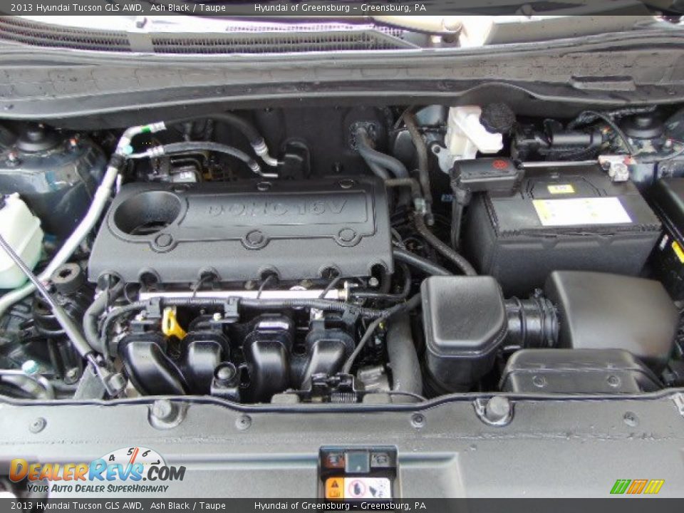 2013 Hyundai Tucson GLS AWD Ash Black / Taupe Photo #11