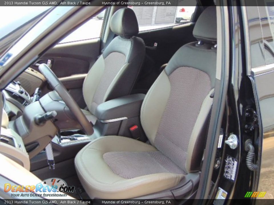 2013 Hyundai Tucson GLS AWD Ash Black / Taupe Photo #13