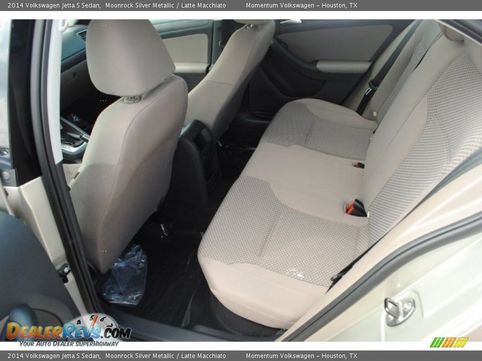 2014 Volkswagen Jetta S Sedan Moonrock Silver Metallic / Latte Macchiato Photo #11