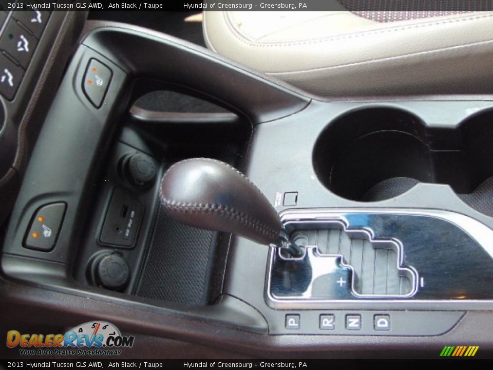 2013 Hyundai Tucson GLS AWD Ash Black / Taupe Photo #17