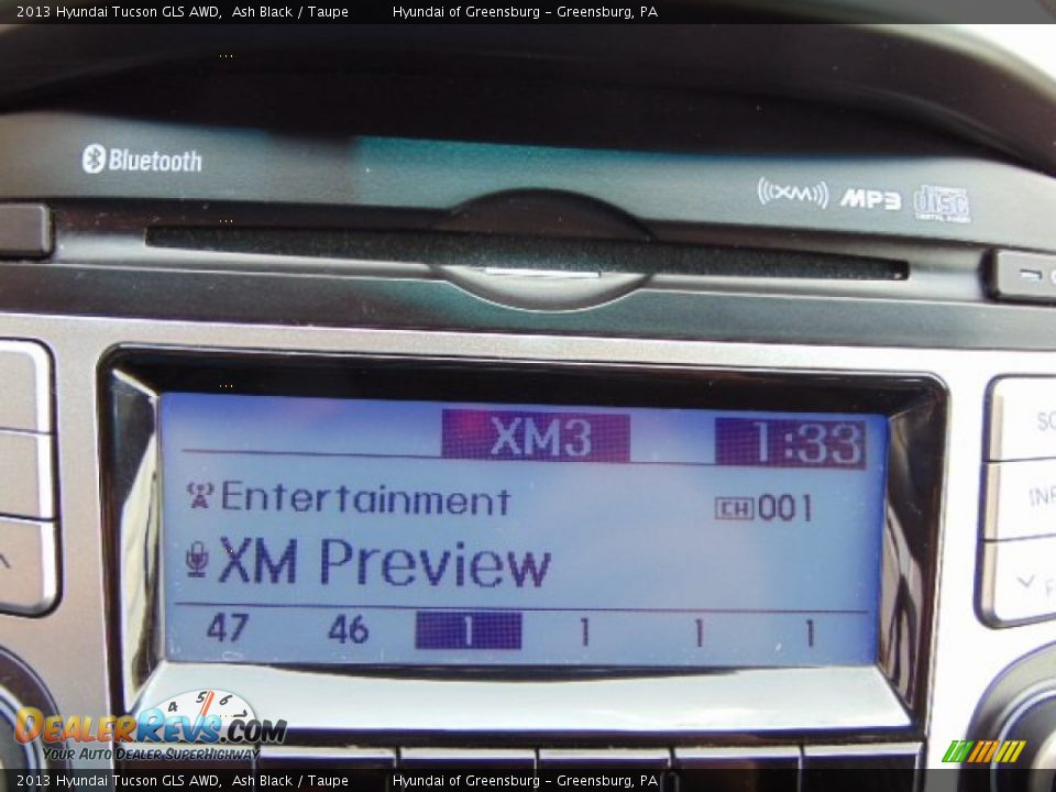 2013 Hyundai Tucson GLS AWD Ash Black / Taupe Photo #19