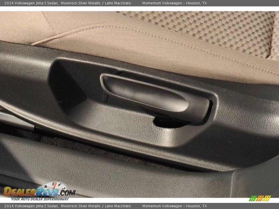 2014 Volkswagen Jetta S Sedan Moonrock Silver Metallic / Latte Macchiato Photo #18