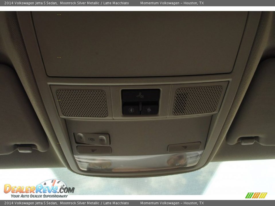 2014 Volkswagen Jetta S Sedan Moonrock Silver Metallic / Latte Macchiato Photo #24