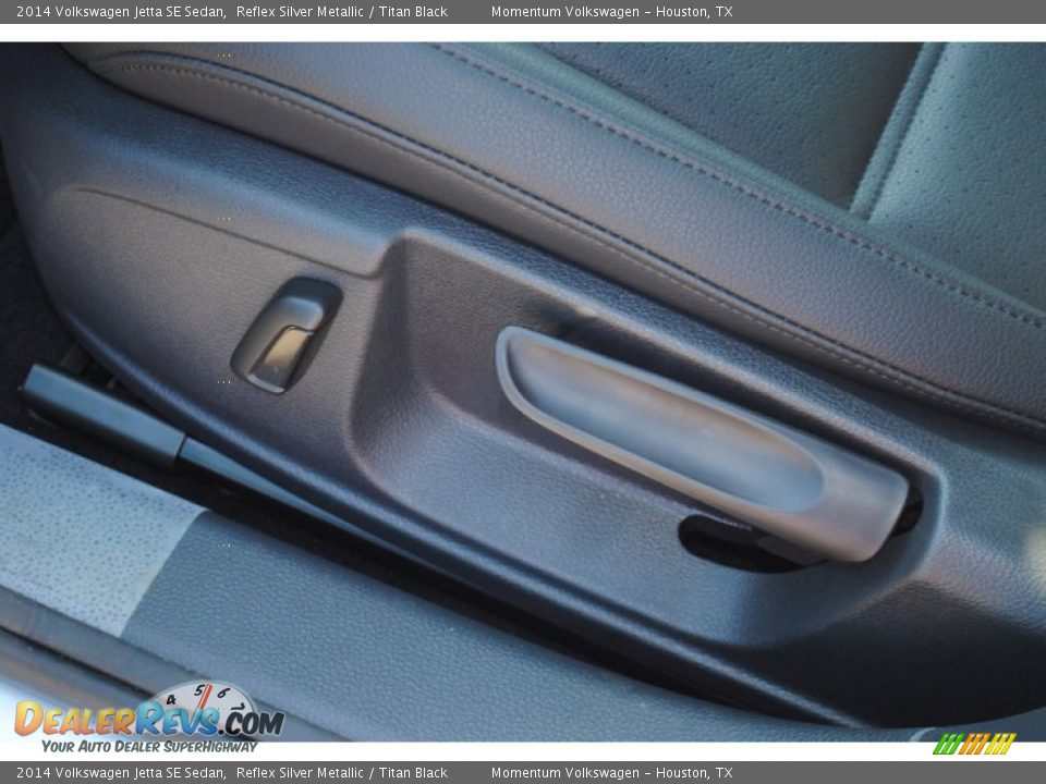 2014 Volkswagen Jetta SE Sedan Reflex Silver Metallic / Titan Black Photo #19