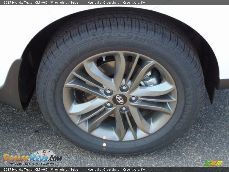 2015 Hyundai Tucson GLS AWD Wheel Photo #3