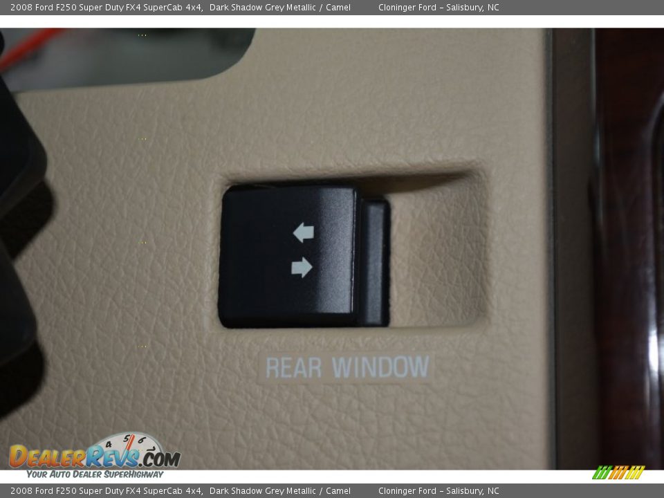 2008 Ford F250 Super Duty FX4 SuperCab 4x4 Dark Shadow Grey Metallic / Camel Photo #25