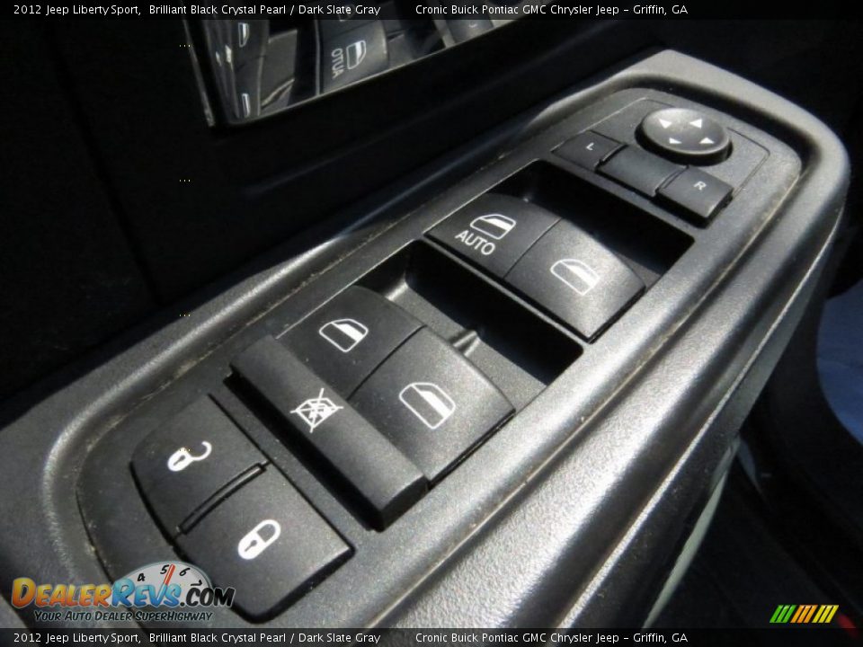 2012 Jeep Liberty Sport Brilliant Black Crystal Pearl / Dark Slate Gray Photo #12