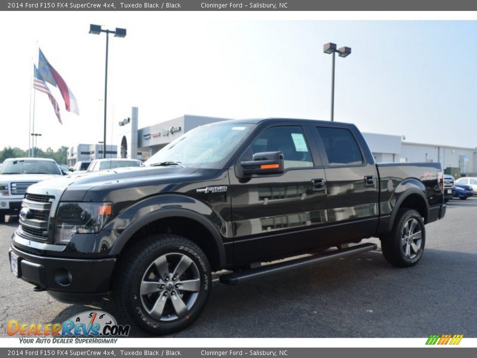 2014 Ford F150 FX4 SuperCrew 4x4 Tuxedo Black / Black Photo #3
