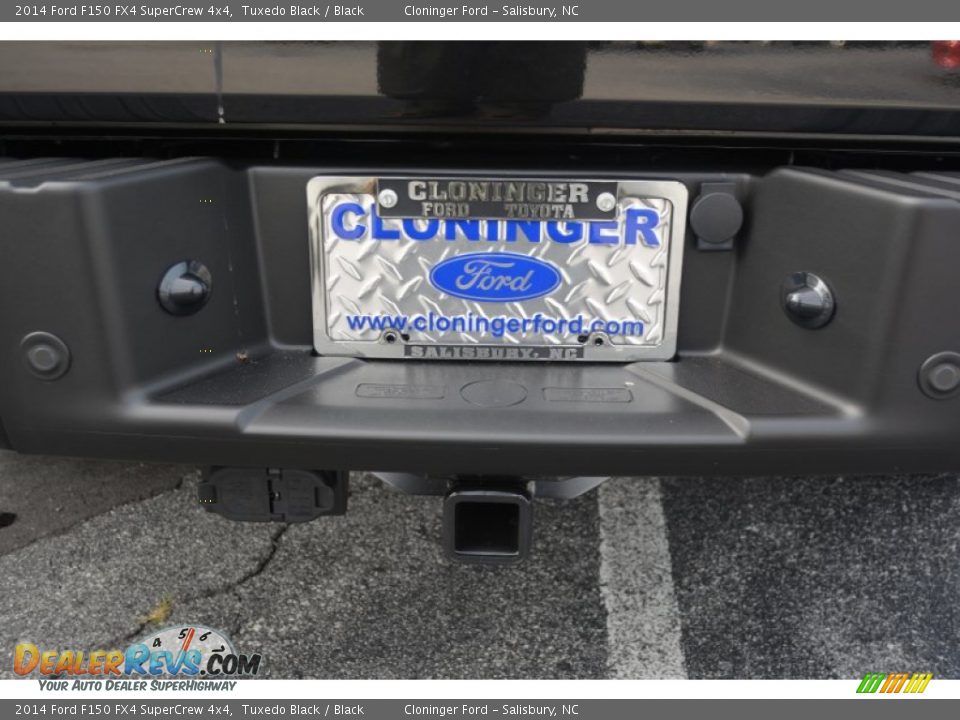 2014 Ford F150 FX4 SuperCrew 4x4 Tuxedo Black / Black Photo #10