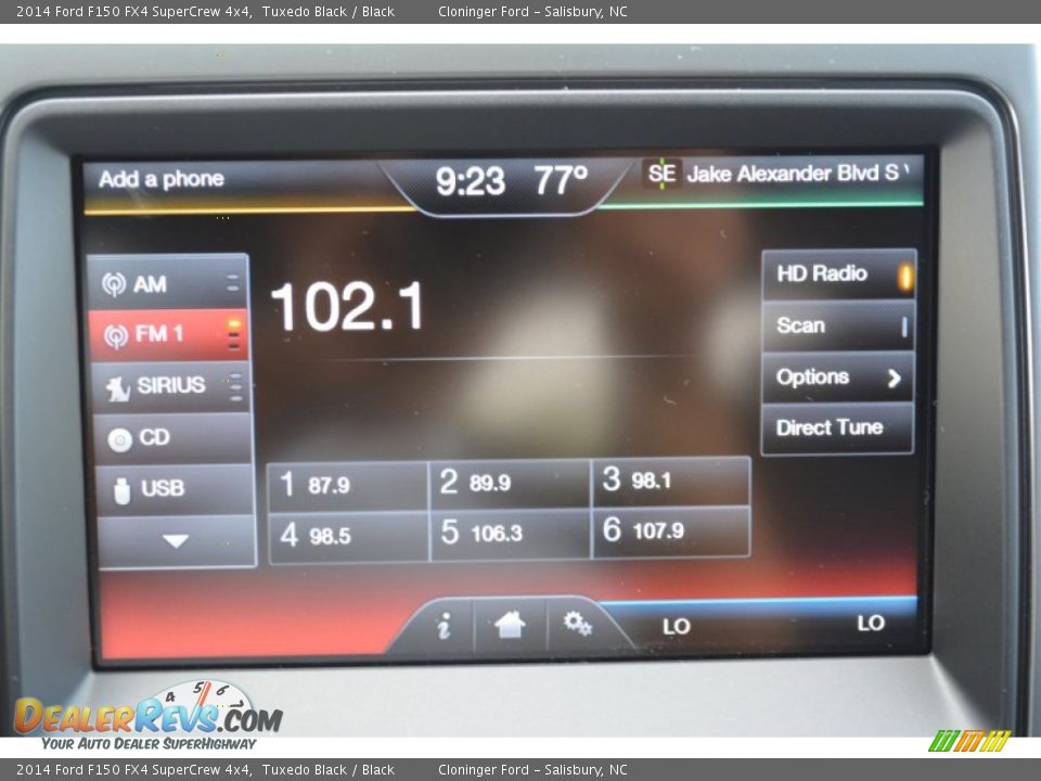 2014 Ford F150 FX4 SuperCrew 4x4 Tuxedo Black / Black Photo #16