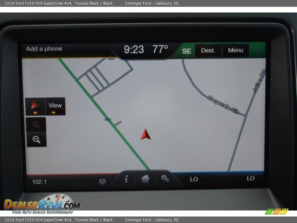 2014 Ford F150 FX4 SuperCrew 4x4 Tuxedo Black / Black Photo #18