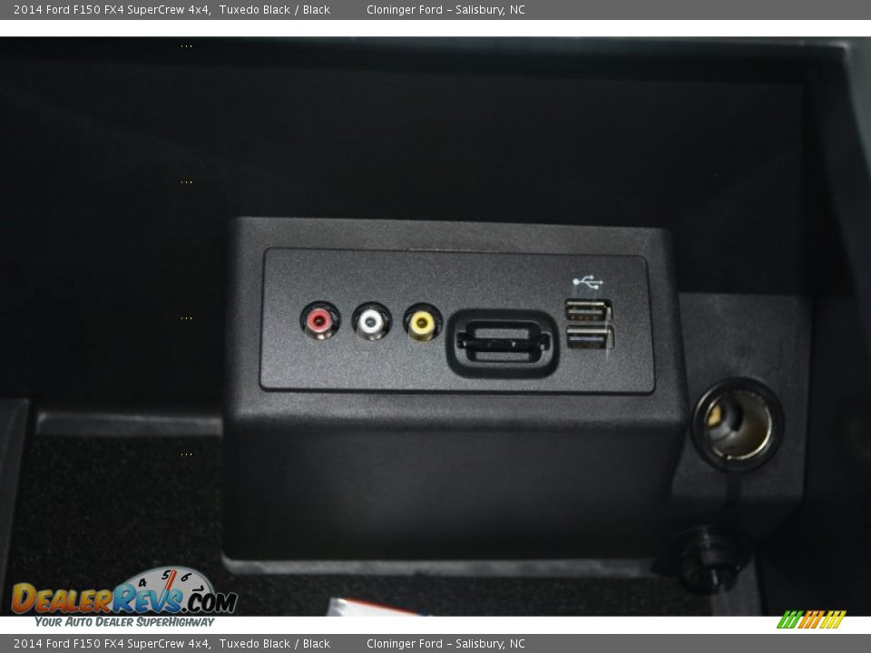 2014 Ford F150 FX4 SuperCrew 4x4 Tuxedo Black / Black Photo #21