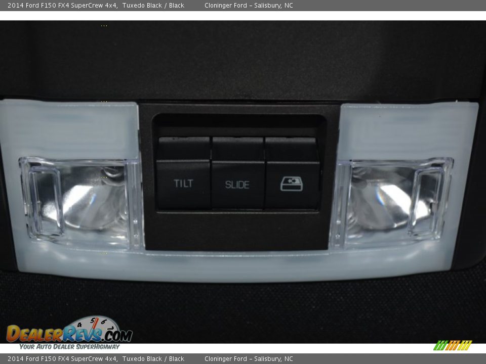 2014 Ford F150 FX4 SuperCrew 4x4 Tuxedo Black / Black Photo #24