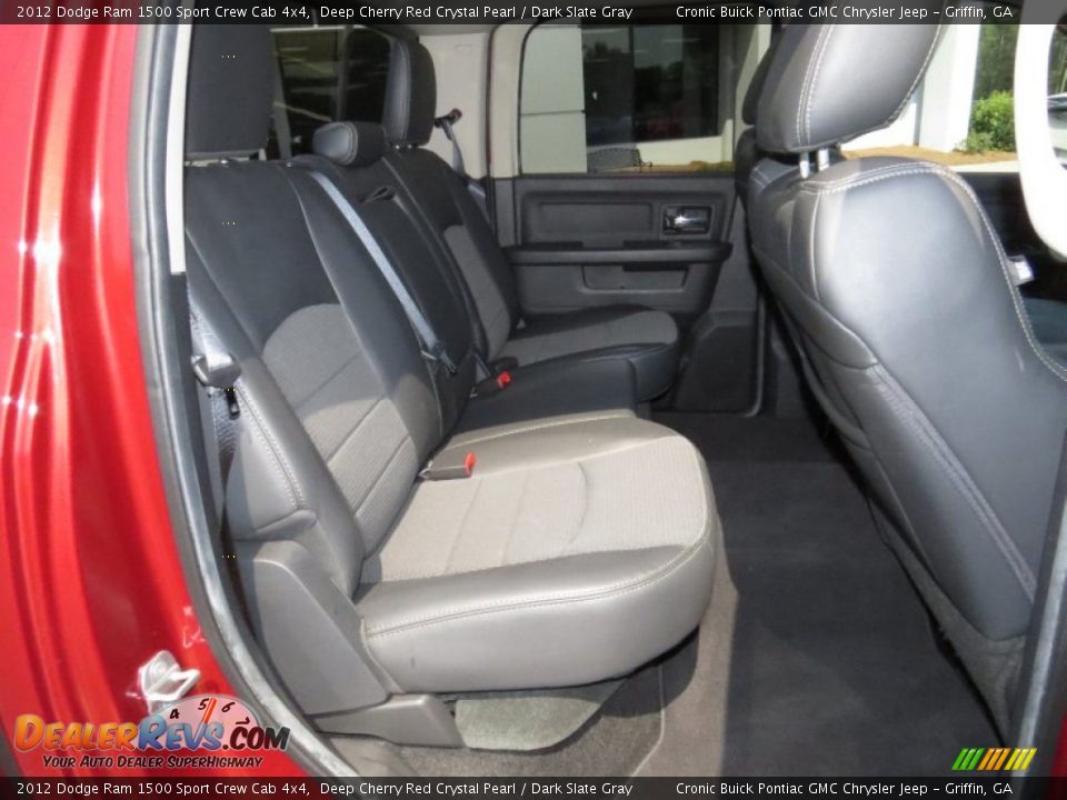 2012 Dodge Ram 1500 Sport Crew Cab 4x4 Deep Cherry Red Crystal Pearl / Dark Slate Gray Photo #20