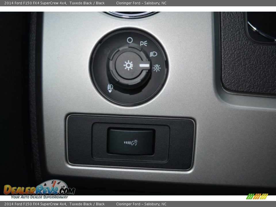 2014 Ford F150 FX4 SuperCrew 4x4 Tuxedo Black / Black Photo #28