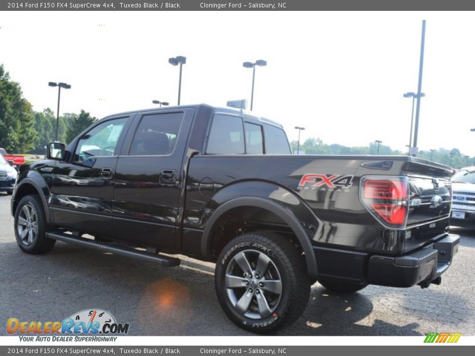 2014 Ford F150 FX4 SuperCrew 4x4 Tuxedo Black / Black Photo #30