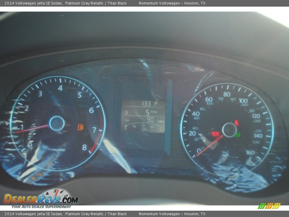 2014 Volkswagen Jetta SE Sedan Platinum Gray Metallic / Titan Black Photo #22