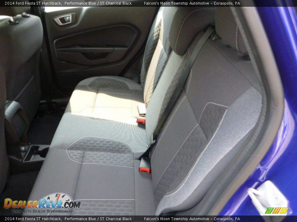 2014 Ford Fiesta ST Hatchback Performance Blue / ST Charcoal Black Photo #16