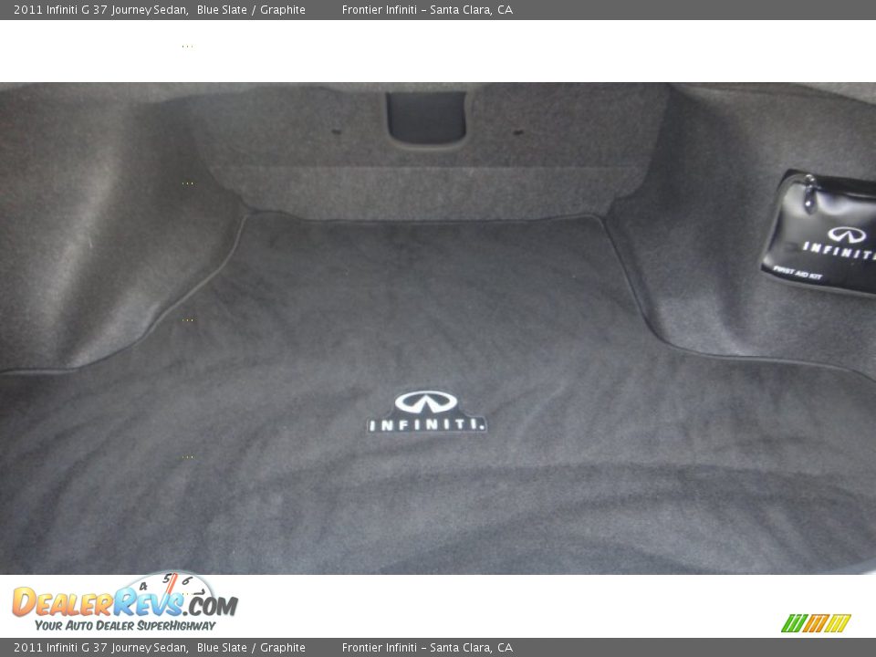 2011 Infiniti G 37 Journey Sedan Blue Slate / Graphite Photo #7