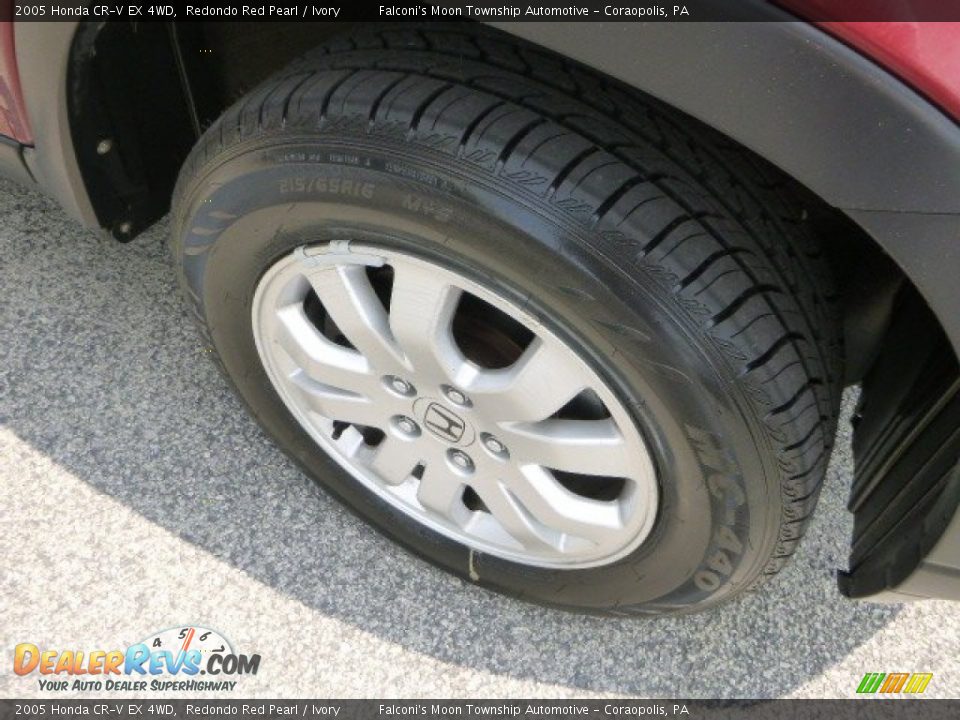 2005 Honda CR-V EX 4WD Redondo Red Pearl / Ivory Photo #9