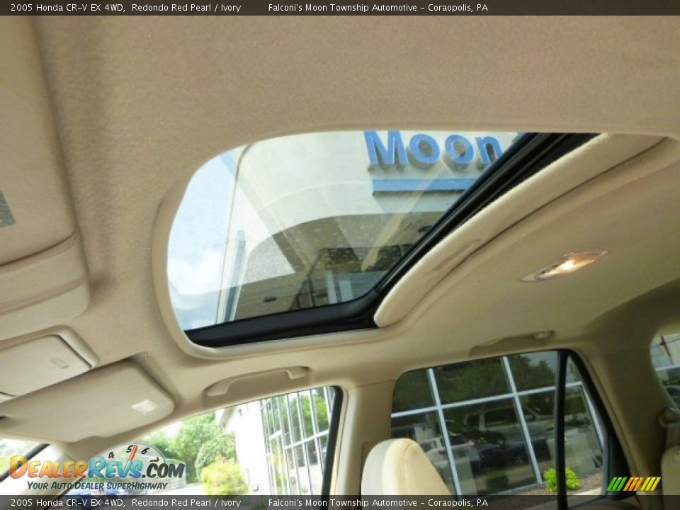 2005 Honda CR-V EX 4WD Redondo Red Pearl / Ivory Photo #21