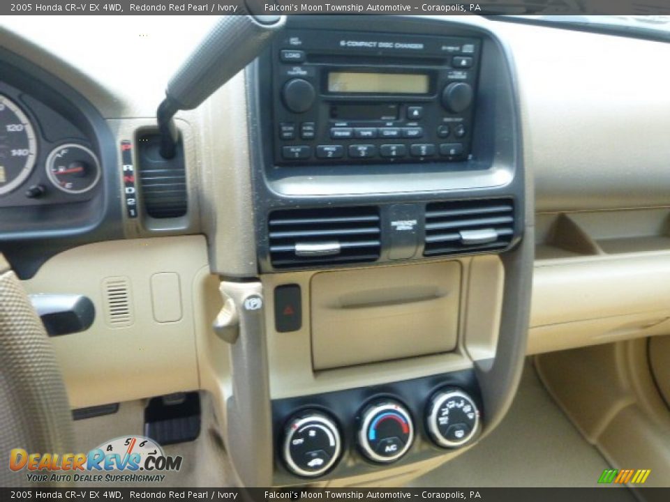 2005 Honda CR-V EX 4WD Redondo Red Pearl / Ivory Photo #23
