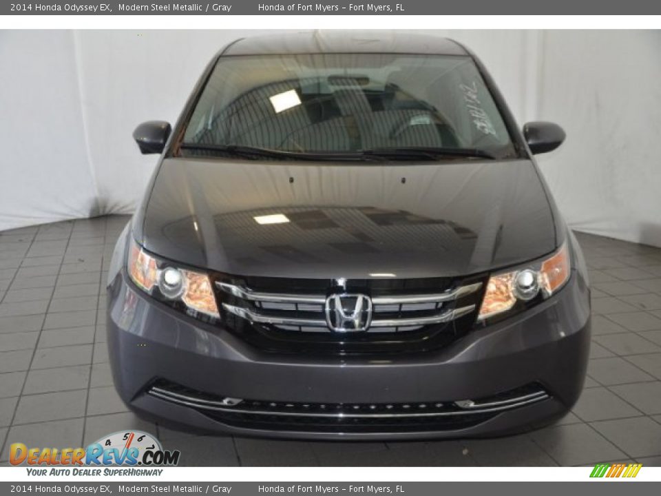 2014 Honda Odyssey EX Modern Steel Metallic / Gray Photo #2