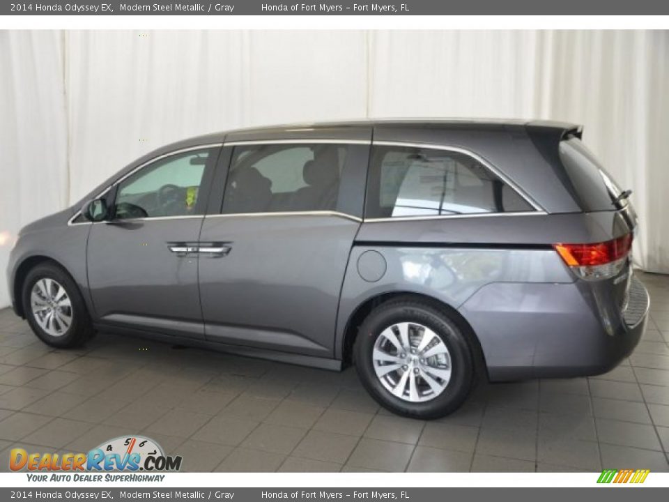 2014 Honda Odyssey EX Modern Steel Metallic / Gray Photo #4