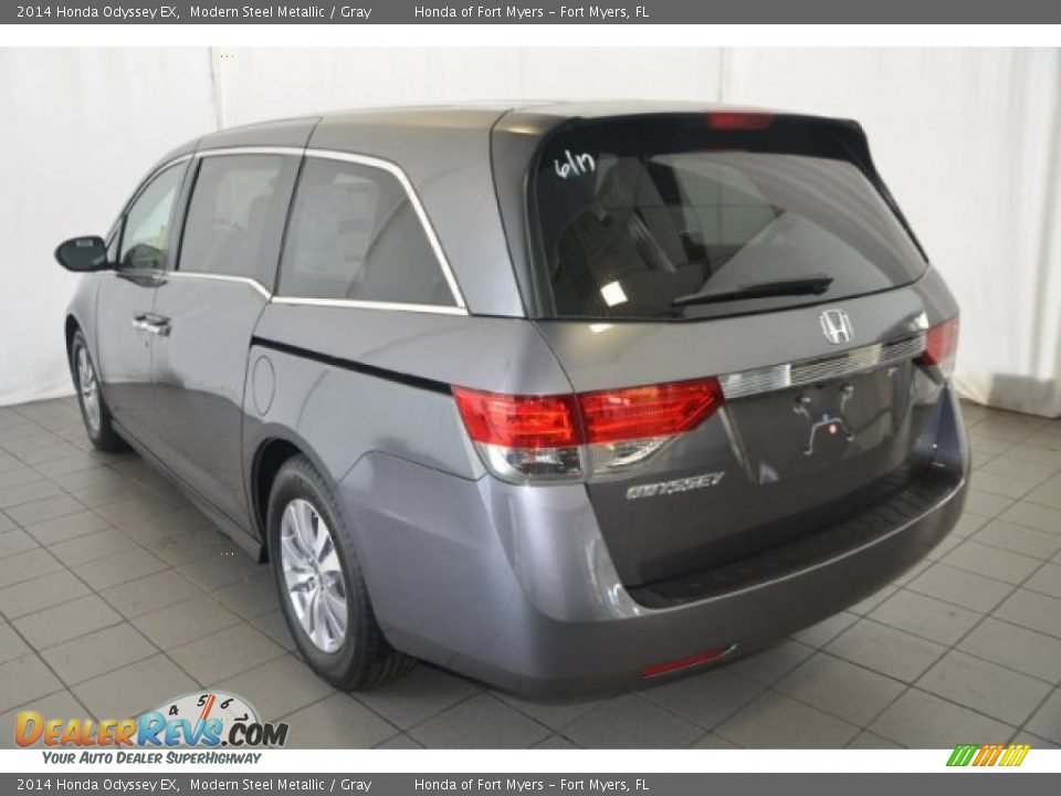 2014 Honda Odyssey EX Modern Steel Metallic / Gray Photo #5