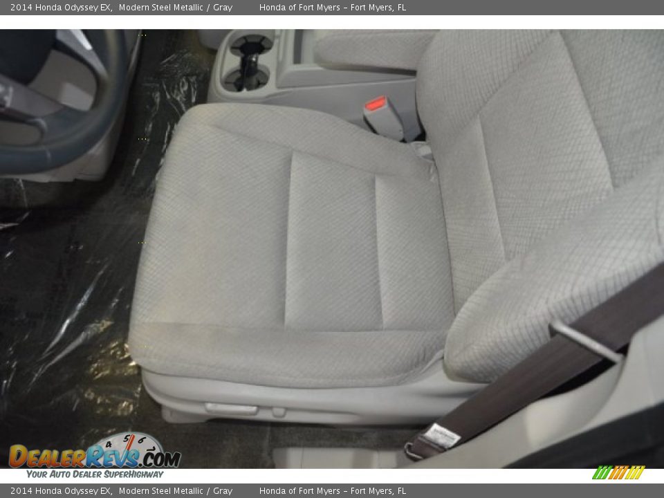 2014 Honda Odyssey EX Modern Steel Metallic / Gray Photo #10