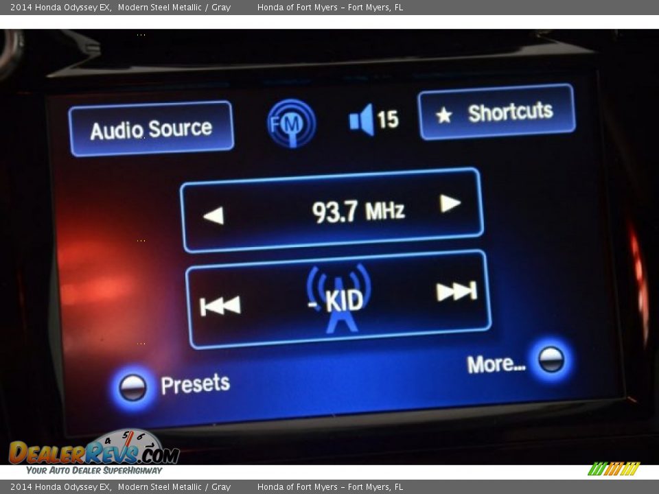 2014 Honda Odyssey EX Modern Steel Metallic / Gray Photo #13