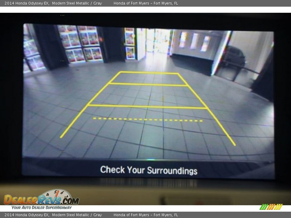 2014 Honda Odyssey EX Modern Steel Metallic / Gray Photo #14