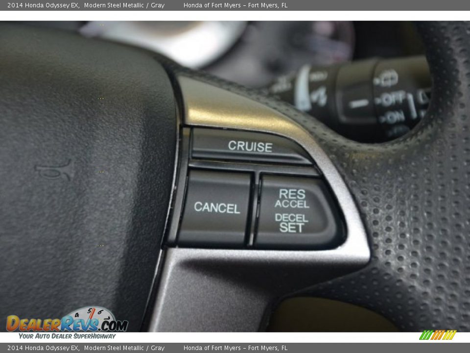 2014 Honda Odyssey EX Modern Steel Metallic / Gray Photo #16