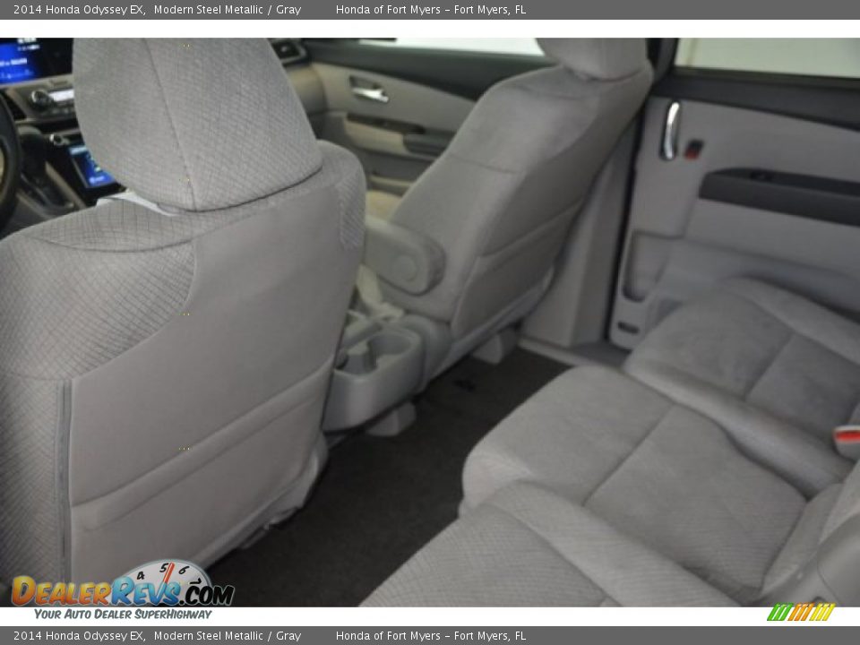 2014 Honda Odyssey EX Modern Steel Metallic / Gray Photo #17
