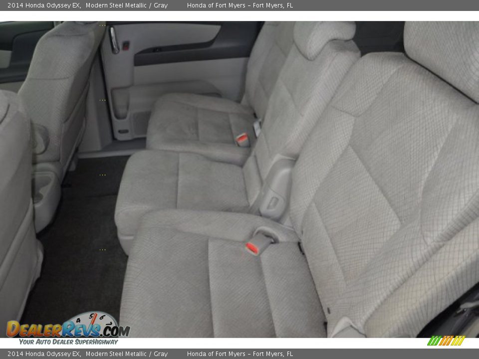2014 Honda Odyssey EX Modern Steel Metallic / Gray Photo #18