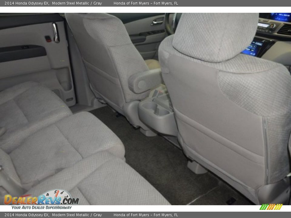 2014 Honda Odyssey EX Modern Steel Metallic / Gray Photo #20