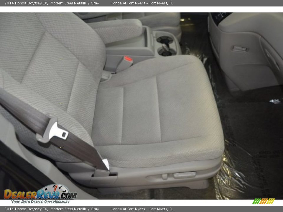 2014 Honda Odyssey EX Modern Steel Metallic / Gray Photo #21