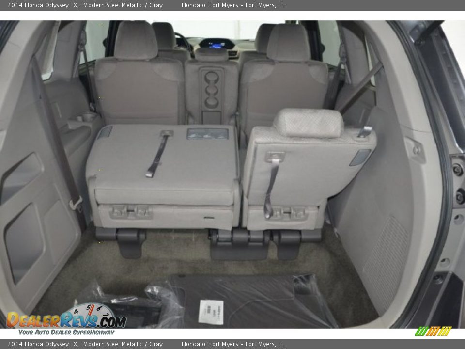 2014 Honda Odyssey EX Modern Steel Metallic / Gray Photo #24