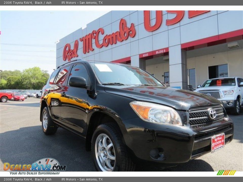 2006 Toyota RAV4 Black / Ash Photo #1