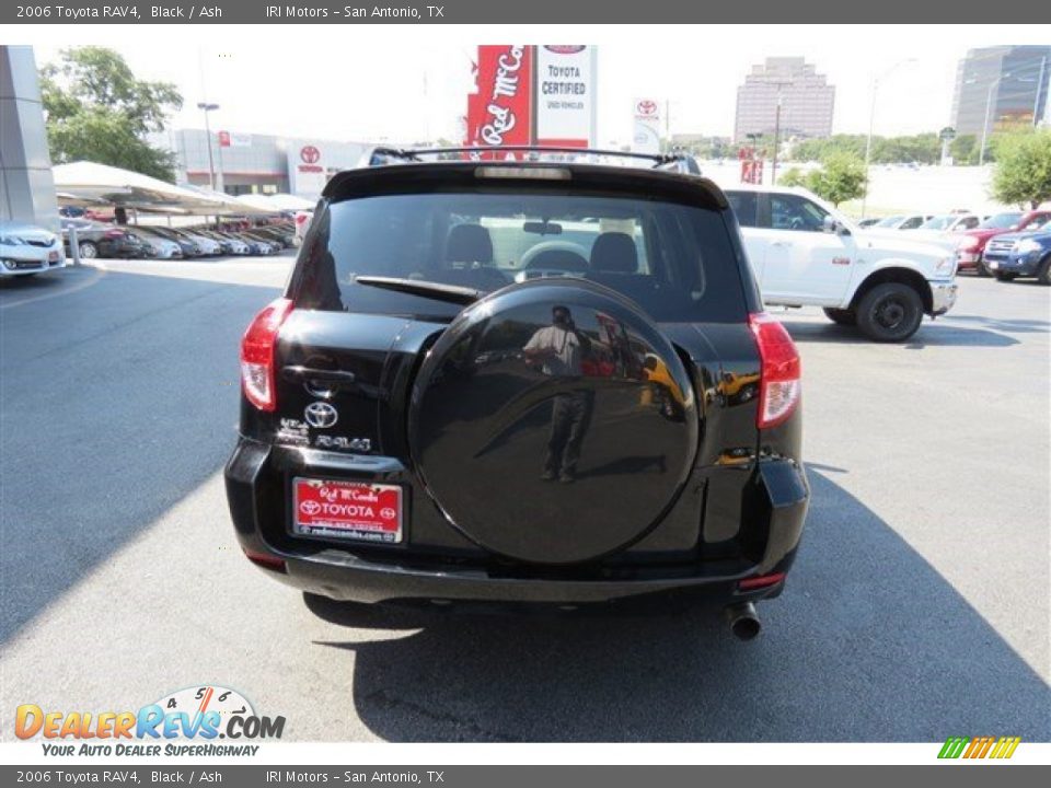 2006 Toyota RAV4 Black / Ash Photo #6