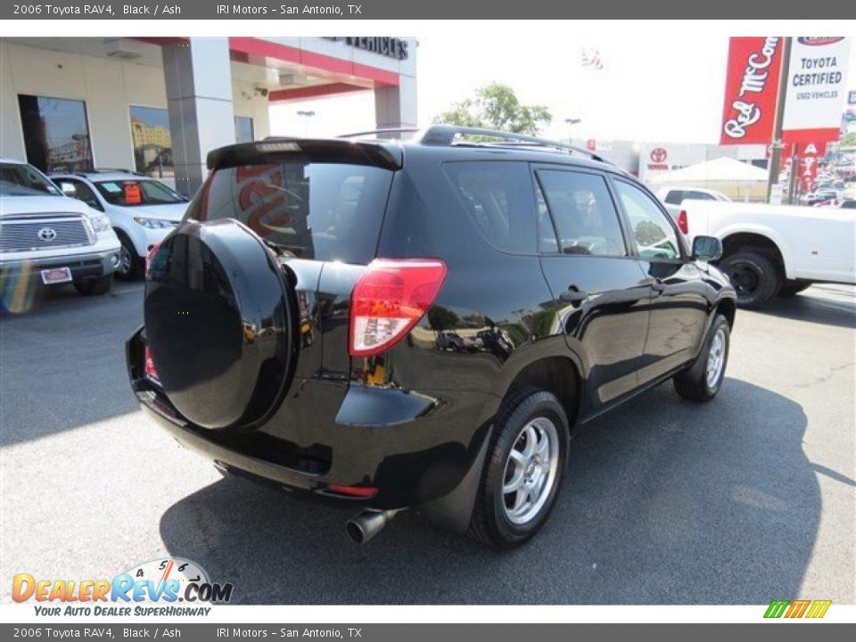 2006 Toyota RAV4 Black / Ash Photo #7
