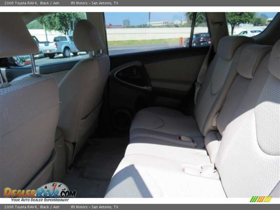 2006 Toyota RAV4 Black / Ash Photo #12